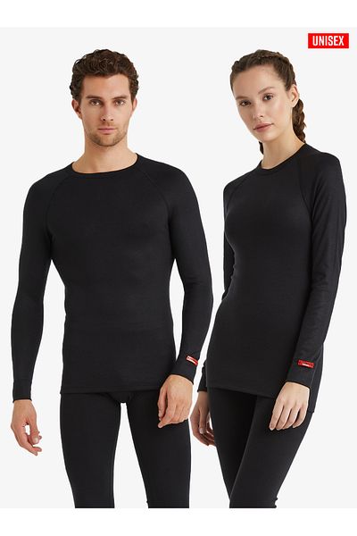 Blackspade Unisex Θερμικό T-Shirt 2ο Επίπεδο 9259 - Μαύρο
