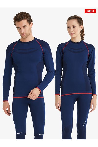 Blackspade Unisex Θερμικό T-Shirt Pro 2ο Επίπεδο 9571 - Navy Blue