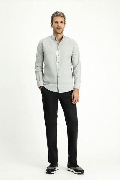 Kiğılı Techno-Line Long Sleeve Slim Fit Slim Fit Lycra Shirt