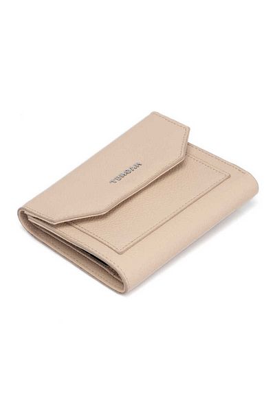 Tergan Beige Genuine Leather Women's Wallet - S1Cb 00005809 -H3A
