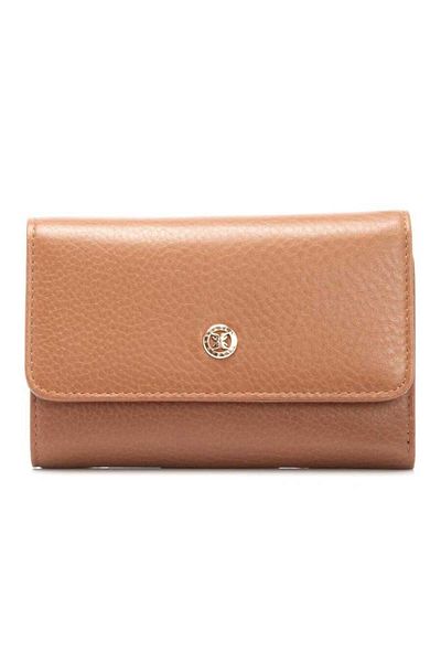 Tergan Tan Leather Women's Wallet - S1Cb 00005730 -H51