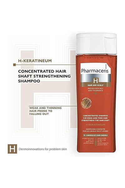 Pharmaceris Keratineum Shampoo for Weak Hair (250ml)