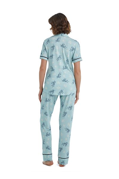 Blackspade Blue Women's Pajama Set 51411
