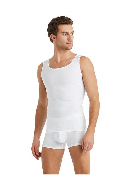 Blackspade White Men's Corset Athlete - 9228