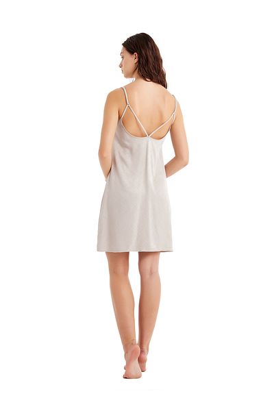 Blackspade Cream Colored Women's Satin Nightgown 60490