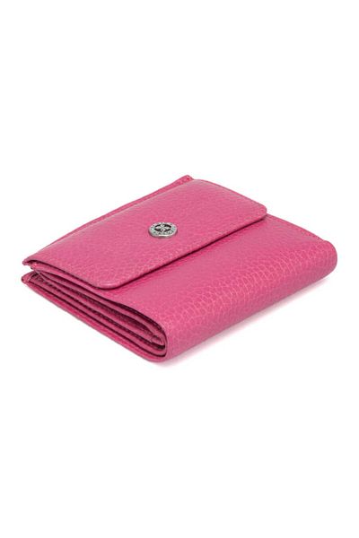 Tergan Pink Leather Women's Wallet - S1Cb 00005627 -C42