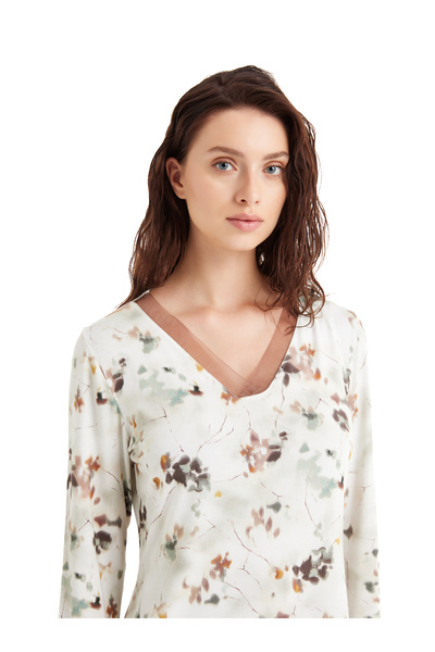 Blackspade Cămașă de noapte pentru femei cu model 51620