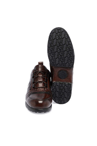 Tergan Taba Hakiki Deri Erkek Sneaker - E23S1AY56504-O02