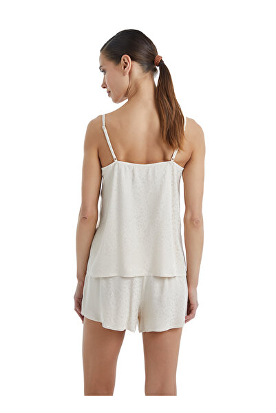 Blackspade Γυναικεία Πυτζάμα Τοπ 60361 - Μπεζ