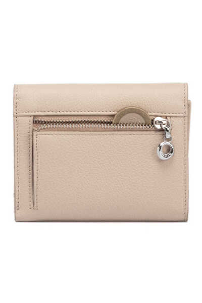 Tergan Beige Genuine Leather Women's Wallet - S1Cb 00005809 -H3A