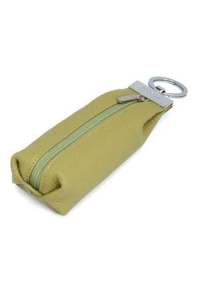 Tergan Green Genuine Leather Unisex Keychain - S1An 00000193 -G8Z