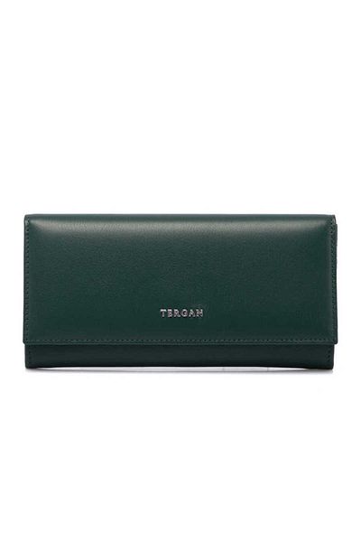 Tergan Green Genuine Leather Women's Wallet - S1Cb 00005807 -J0B
