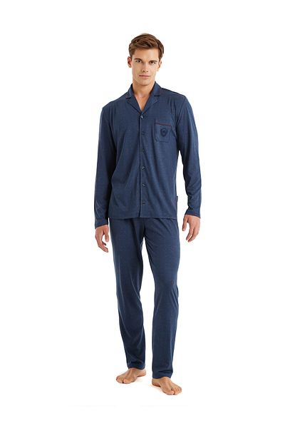 Blackspade Ανδρικό Σετ Πιτζάμες 40574 - Navy Blue
