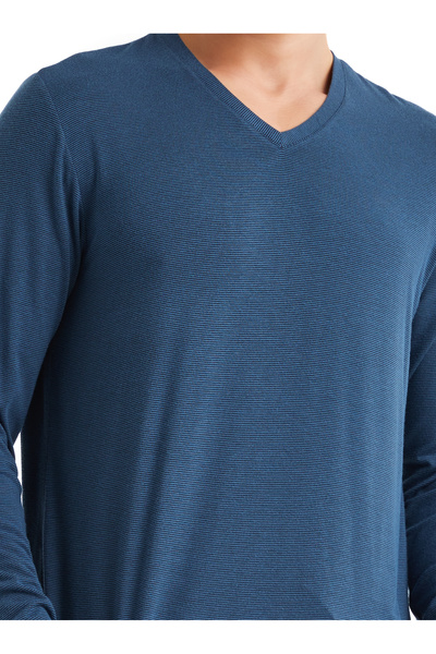 Blackspade Erkek T-Shirt 40596 - Lacivert