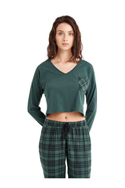 Blackspade Kadın Pijama Takımı 60476 - Yeşil