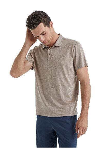 Blackspade Ανδρικό μπλουζάκι πόλο 40509 - Καφέ