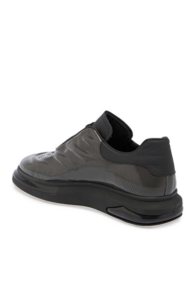 Tergan Gri Hakiki Rugan Deri Erkek Sneaker - E23S1AY56380-C76