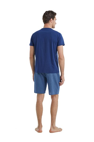 Blackspade Fishtory Free - Σετ ανδρικές πιτζάμες μπλε 40513