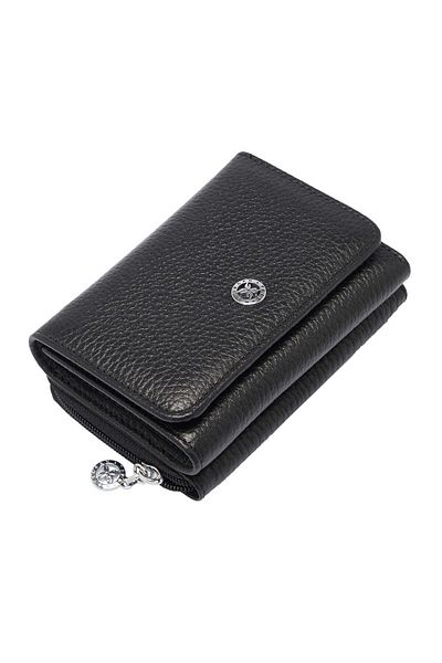 Tergan Black Genuine Leather Women's Wallet - S1Cb 00005798 -A41