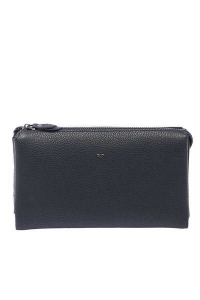 Tergan Δερμάτινη ανδρική τσάντα Portfolio Navy Blue - S1pc 00021240 -x86