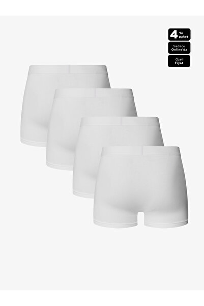 Blackspade Ανδρικά εσώρουχα Boxer 4 Pack Daily Comfort 9690 - Λευκό