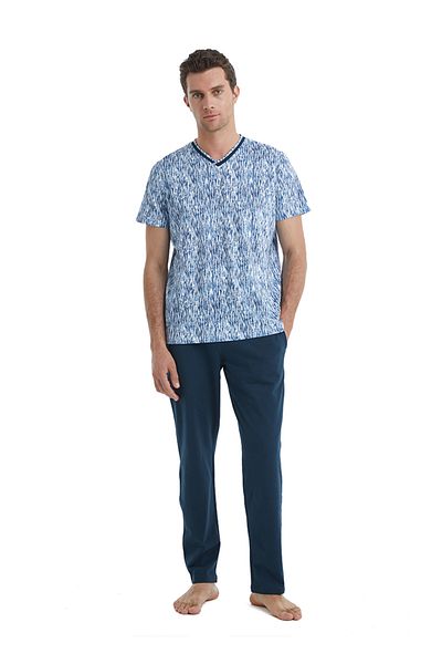 Blackspade Ανδρικό Σετ Πιτζάμες 40497 - Navy Blue