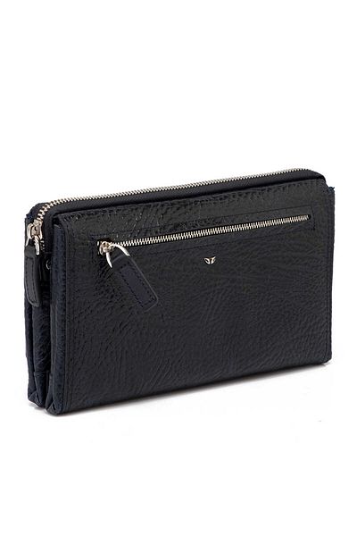 Tergan Ανδρική τσάντα Portfolio από γνήσιο δέρμα Navy Blue - S1pc 00001633 -p5y