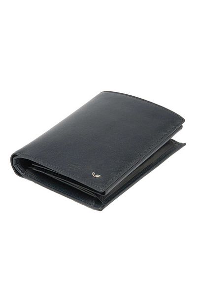 Tergan Navy Blue Genuine Leather Men's Wallet - S1Ce 00001247 -H86
