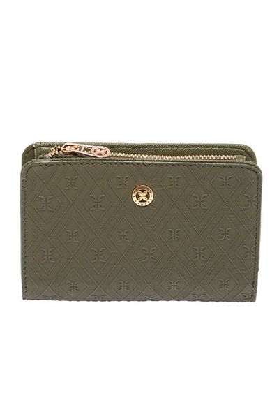 Tergan Green Print Women's Wallet - S1Cb00055815-T5I