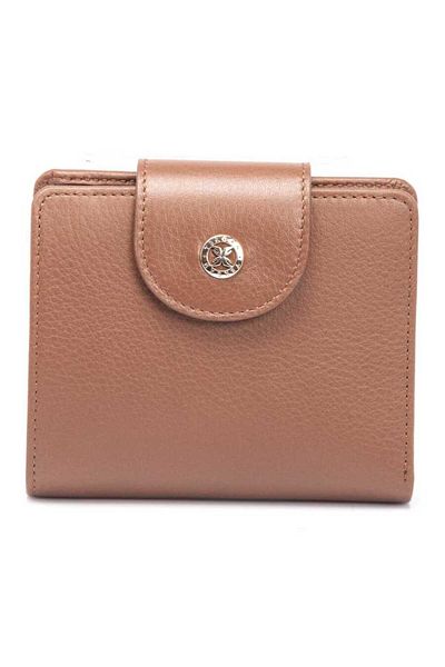 Tergan Бежов кожен дамски портфейл - S1cb00005674-h51