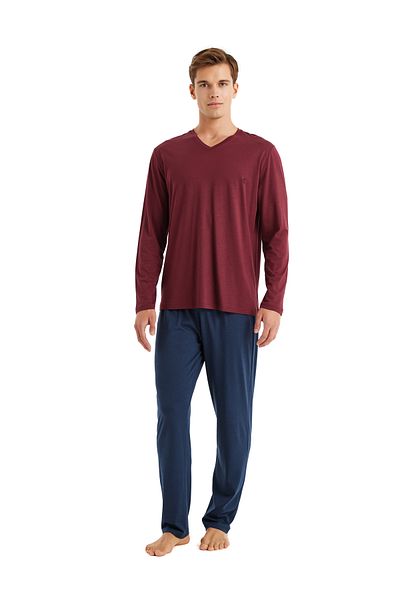 Blackspade Σετ Πιτζάμες Ανδρικές 40575 - Claret Red