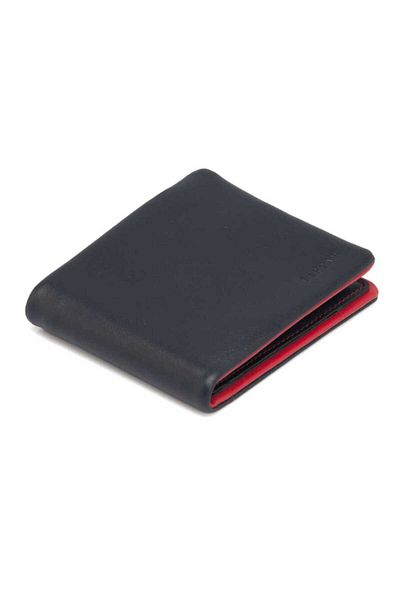 Tergan Navy Blue Genuine Leather Men's Wallet - S1Ce 00001585 -G8O