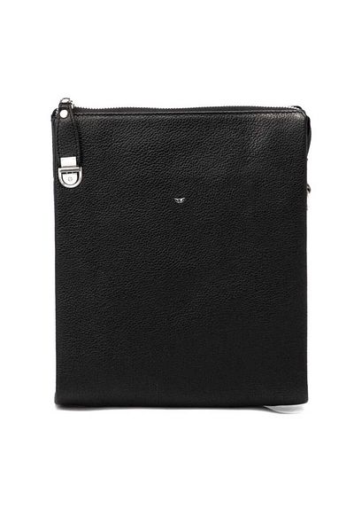 Tergan Black Genuine Leather Men's Crossbody Bag - S1Ac00021281-A6F