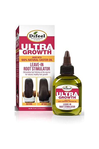 Difeel Difeel Ultra Growth Made with 100% Natural Castor Oil Leave-In Root St...