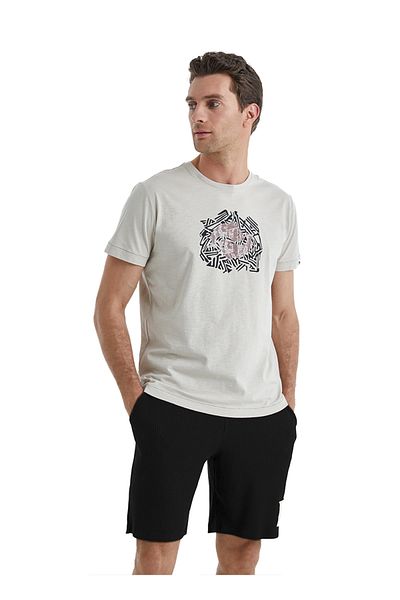 Blackspade Ανδρικό T-Shirt 40453 - Μπεζ