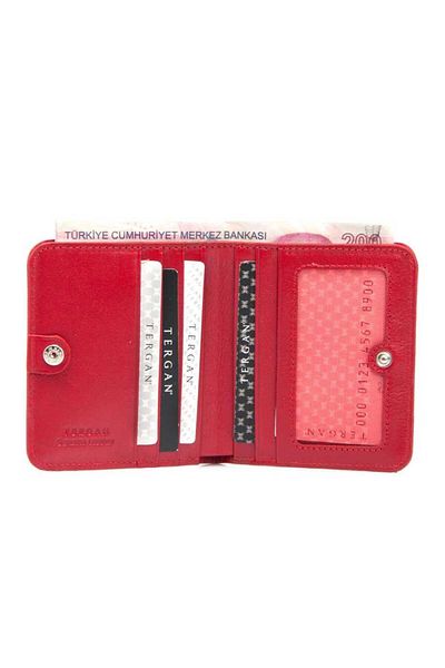 Tergan Black Genuine Leather Men's Wallet - S1Ce 00001594 -I13