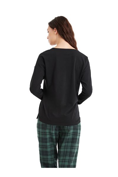 Blackspade Set pijamale negre pentru femei - 60477