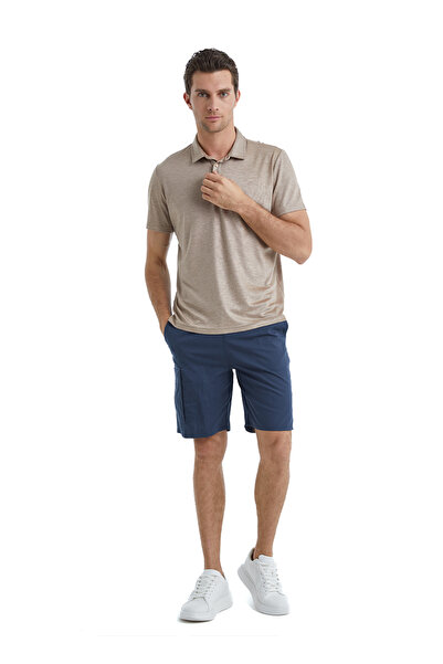 Blackspade Ανδρικό μπλουζάκι πόλο 40509 - Καφέ