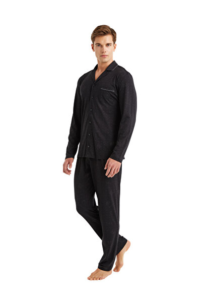 Blackspade Men's Pajama Set 40571 - Black