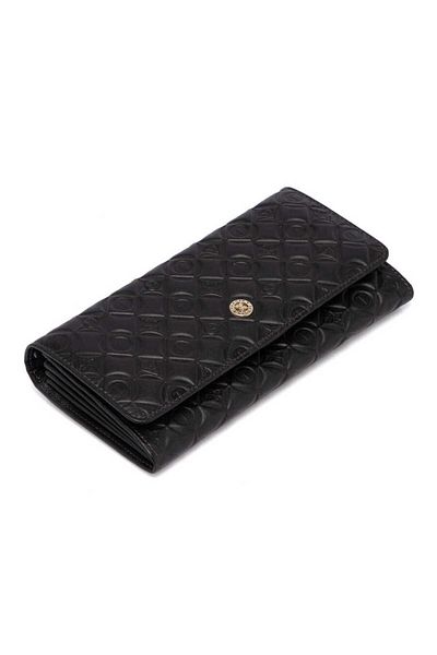 Tergan Brown Leather Women's Wallet - S1Cb00005783-D38