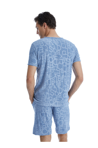 Blackspade Чоловіча футболка 10621 - Синя