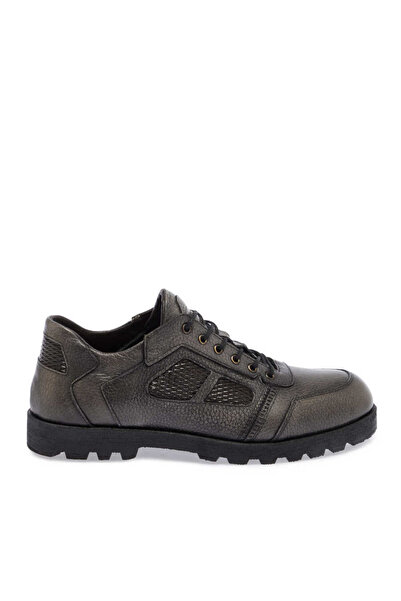 Tergan Vizon Hakiki Deri Erkek Sneaker - E23S1AY56505-E32