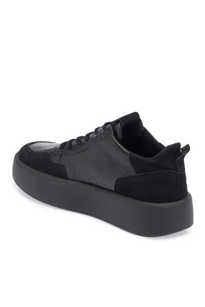 Tergan Siyah Vegan Kadın Sneaker - K23S1AY66893-D62