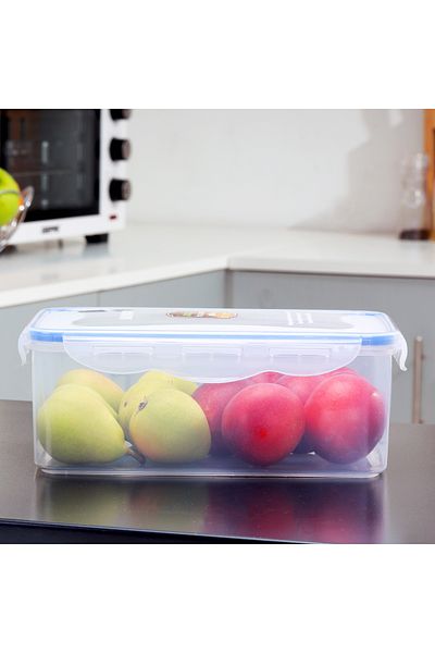ROYALFORD Airproof Box 800ml Meal Prep Transparent Food Container