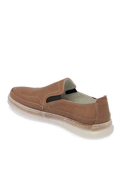 Tergan Gri Hakiki Deri Erkek Casual Ayakkabı - E24ı1ay56776-b43