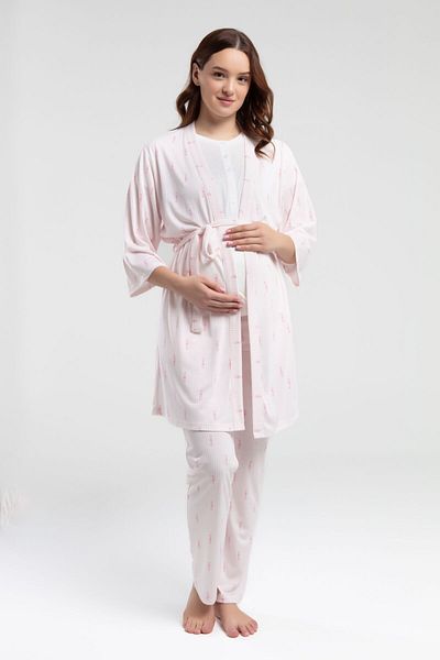 Arnetta Women's White Maternity Suit