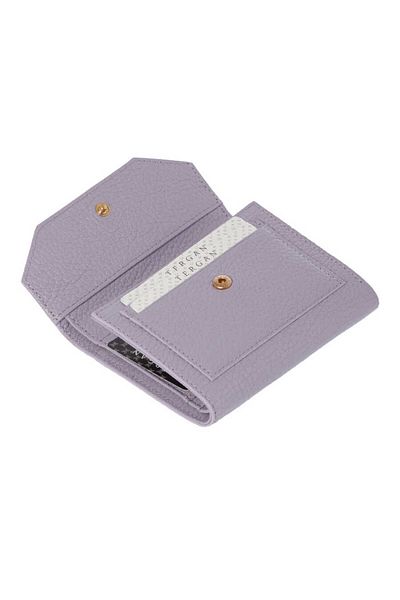 Tergan Lilac Leather Women's Wallet - S1Cb 00005809 -P5M