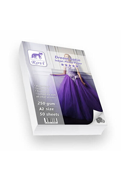 ROVİ Hârtie foto satinată Rovi Dream 240gsm 50yp A2