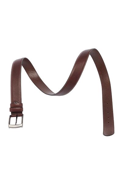 Tergan Brown Genuine Leather Men's Belt - S1Ek 00000370 -D63