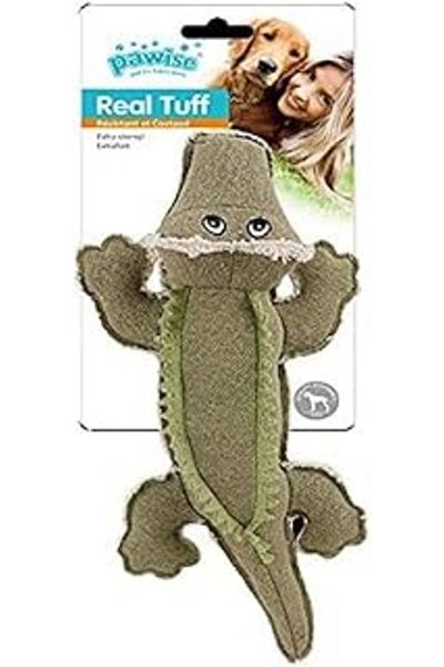 Pawise Real Tuff Crocodile Dog Toy 38 cm Nrmsa